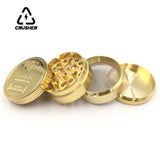 40mm 4-Layer Zinc Alloy Herbal Grinders for Smoking Metal Cutting Pipe Accessories Tobacco Pipes Herb Mills