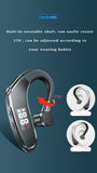 Bluetooth Headset 5.0 Earpiece HD Handsfree Headphones Mini Wireless Earphone LED Display 9D Stereo Earbud Earpieces