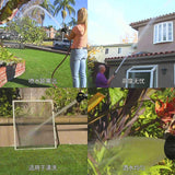 Hand-held Lawn Watering 8 Spray Modes Hose Sprinkle Nozzle High Pressure Water Gun Multifunction For Garden Washing Car