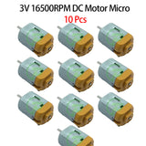 1/2/5/10PCS 3V 16500RPM DC Micro Mini High-speed 130 for DIY Handmade Four-wheel Drive Toy Motor Accessories