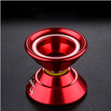Unresponsive YOYO N5 Alloy Professional Yo-yo for 1A 3A 5A String Trick Play - Red