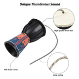 4 Inch Spring Effect Instrument PVC Portable Drum Brightly Colored Thunder Sound Simulation