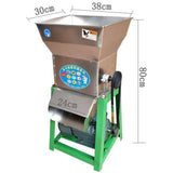 NEW 800kg/h Stainless Steel electric sweet potato Starch wet grinder refiner Apple banana fruit crusher syrup pulping machine