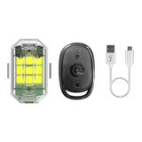 Waterproof 2.4g Remote Control Warning Lights 30 Modes Strobe Lamp Wireless Universal for Aircraft Drones