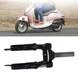 14 Inch Folding Bike Travel Suspension 390x82mm Quick Release Oil Spring Fork Disc Brake Bicycle Parts Black Accessory