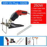 150W/250W Electric Polystyrene Cutter - 220V for Sponge, Foam, Pearl Cotton, and Styrofoam.
