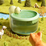 2L Chargeable Filter Automatic Dog Water Dispenser Pet Drinker For Cat Auto Sensor Drinking Fountain Bowl
