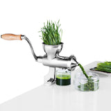 Portable Manual Fresh Orange hine Healthy Hand Slow Wheatgrass Juicer Extractor
