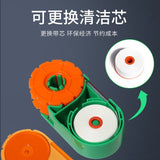 KCC-600 Optical Connector Cleaner/Fiber Cassette, 500 times Cassette Cleaner/ Fiber Optic Cleaning Box