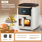 1350W Household Large-capacity Visible Electric Fryer & Intelligent Multi-Functional Air Fryer