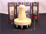 Jade Gouache Scraper Body Massager Meridian Energy Brush Wood Therapy Acupuncture SPA Detox And Beauty Scraping Guasha Board