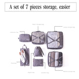 Travel storage 7-piece set
