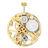 Mechanical Movement 7120 Hollow Fashion Clock Automatic Watch Mechanism Parts Replace High Accuracy