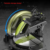 10 Inch Electric 220V/2600W Multifunctional Circular Saw 45 Degree Cutting Miter Sawing Aluminum hine