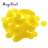 100Pcs/Lot Translucent Bingo Chip 3/4 Inch Class Math Games Educational Toys for Children Kids Classroom Party Supplies