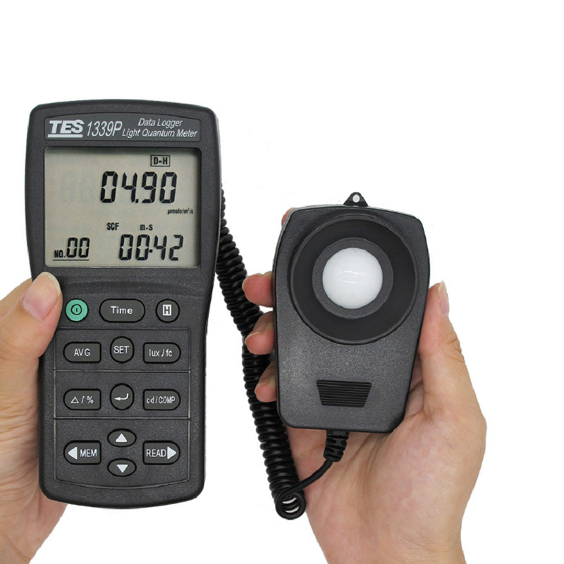 TES-1339P Luminous Intensity Measurement Photosynthesis Light Quabtum ...