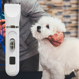 Professional Dog Hair Clipper USB Rechargeable Pet Trimmer Cat Shaver Cutting hine Puppy Grooming Haircut Low Noice