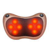 3 Speed Head Massager Car Home Cervical Shiatsu Neck Back Waist Body Electric Multifunctional Massage Pillow Cushion