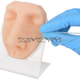 Simulated Model, Perforation, Puncture, Suture, Injection Practice, Nose Nail Punching, Facial Display Model