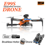 E99S Drone HD Brushless Four Axis RC Aircraft Aerial Photography 5G WiFi Professional Obstacle Avoidance Control Toy