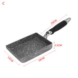 Japanese-Style Corn Cake Frying Pan Omelette Frying Pan Tamagoyaki Omelette Non-Stick Pan Home Frying Pot Kitchen Cooking Tools