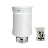 ZigBee 3.0 TRV Thermostat Tuya Radiator Actuator Vae Smart Programmable Temperature Controller for Alexa Google Voice Control