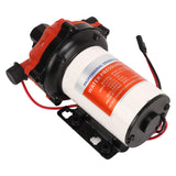 12V Diaphragm Pump Water Self Priming Pump 5.0GPM Anti Vibration Efficient Professional Universal Low Noise for RV