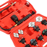 Radiator Coolant Pressure Tester Reliable Cooling System Testing Tool Kit Highly Accurate Durable Easy Use for A4 A5 A6