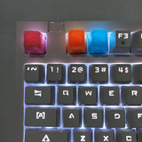 Custom Backlit Keycap Cartoon Cheese Resin Key Oem Profile R4 For Rgb Keyboard