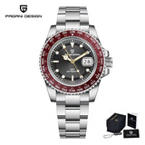 PAGANI DESIGN GMT NH34 Luxury Men Mechanical Wristwatch Ceramic Bezel Waterproof Automatic Watches Men's Business Reloj Hombre
