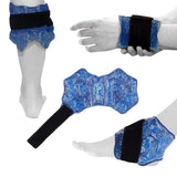 Medical Brace Ice Pack Hot Cold Therapy Flexible Gel Bead Reusable Foot Cooling Aid Sport Injury Pain Relief Ankle Support