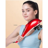 220V Dolphins massager sticks electric hammer hit back shoulder waist systemic multi-functional handheld vibration meter