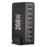 New 268W/240W GAN Gallium Nitride USB TypeC Multi-port Desktop Travel With Power Adapter PD Office Home Charger