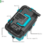 220V Brushless High-power Lithium Rechargeable Dry-wet Household Vacuum Cleaner for Dual-use Vehicles Home Cleaning Appliances