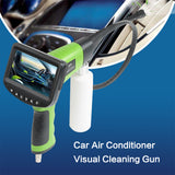 Gun, Pipee Inspection Camera LCD Display Car Air Conditioner Visual Cleaning Gun Pipe Endoscope