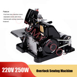 home three threads portable overlock 220V 250W electric lock sewing hine