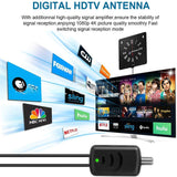 High Definition European And American HDTV Cable, Clock, High-Definition Digital TV Antenna