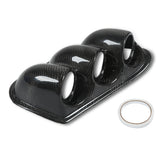 3 Hole Gauge Meter Holder  Stylish Decor Triple Gauge Pod Attractive Heat Resistance Effective Protection for Car