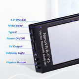 NEW NanoVNA-F V3 4.3 Inch Vector Network 1MHz~6GHz Antenna Analyzer 4.3" IPS TFT LCD VNA For MF/HF/VHF/UHF/SHntenna