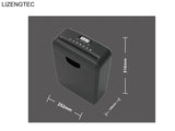 LIZENGTEC New Design Multi-functional A4 Electricity Paper Shredder 2 Level Secrecy 6.8mm