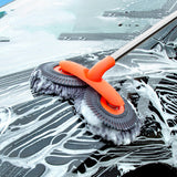 Wash Kit Handle Anti-Scratch Scrub 360° Rotating Car Cleaning Brush Resistant Dirt and Easy to Clean