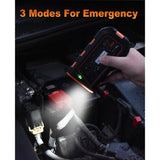 Car Jump Starter 12V Portable Bank Battery Booster Charger Starting Device for Up to 7.0L Gas and 4.5L Diesels Engines
