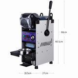 Plastic Commercial Manual Film shop Seag hine Semi-automatic Milk Tea Cup Sealer