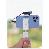 PH-05 Magnetic Phone Clip 6 5 OM 4 / SE Gimbal Stabilizer with Cold Shoe Mount for Led Light Microphone