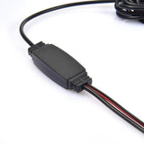 12V Glass Mount Car DAB Digital Radio Patch Aerial Adhesive Transparent Built-in Antenna European