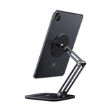 Ergonomic Aluminum Tablet pc holder 360 rotating portable magnetic flexible tablet desktop stand for