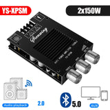 ZK-TB21 2x50W+100W Power Audio Stereo Amplifier Board Bass AMP AUX 2.1 Channel Bluetooth-compatible5.0 Subwoofer Speaker Module