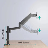 LCD Computer Monitor Stand Extended Swing Arm Rotation Lifting And Telescc Can Be Hung Upside Down For 13-32" Screen