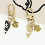 Cute Keychain Creative Lovely Kitty Adorable Keyring Cat Kitten Pets Charm Pendants For