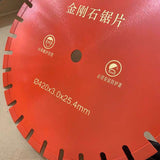 420mm Diamond Saw 16.54" Blade Dry Cutting Disc for Marble Concrete Porcelain Tile Granite Quartz Stone concrete cutting discs